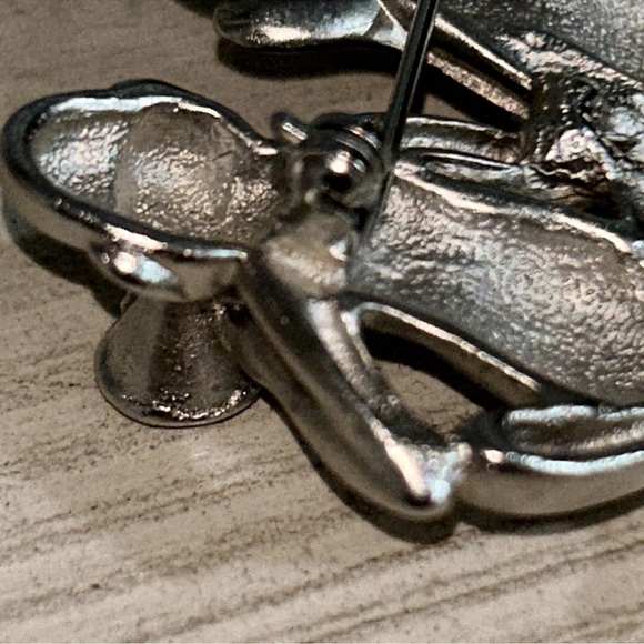 Vintage OAJC See No Evil Hear No Evil Speak No Evil Monkey Brooch Pin - Picture 6 of 8